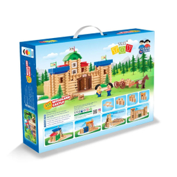 اسباب بازی قلعه WOODLAND CASTLE 325 PCS 1055
