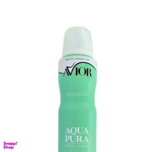 اسپری بدن اویور مدل megamare Aqua Pura حجم 200 میلی لیتر