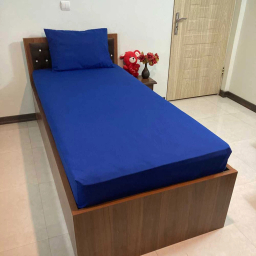 سرویس ملحفه کوکو جم مدل تترون کد 001 تک نفره 2 تکه