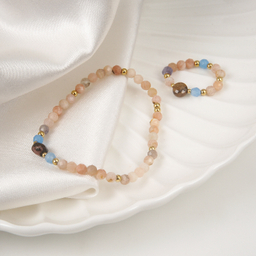 نیم ست زیور زنانه ژوپینگ کد 1172072937