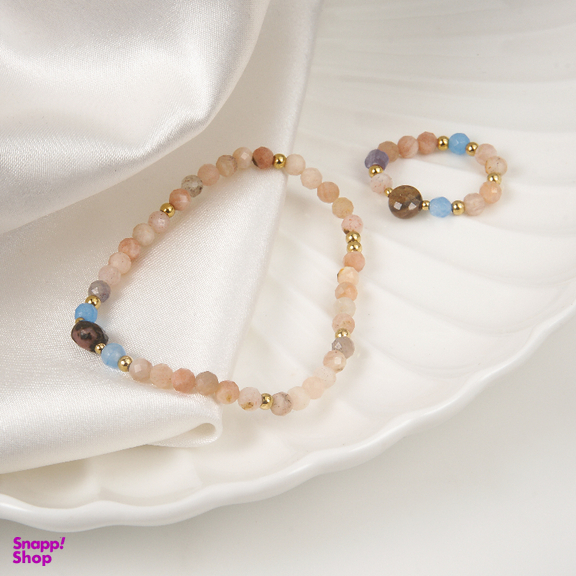 نیم ست زیور زنانه ژوپینگ کد 1172072937