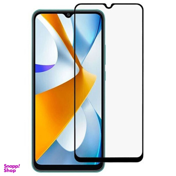 محافظ صفحه نمایش آرجی مدل full glass مناسب xiaomi poco m5