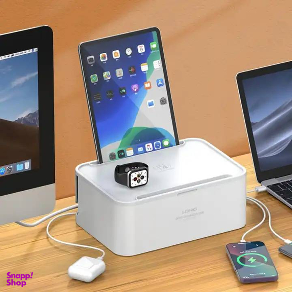 شارژر وایرلس و چند راهی برق الدینیو مدل SN5310W
