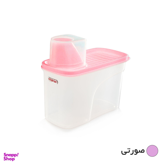 ظرف پودر رختشویی مانیا مدل پیمانه دار