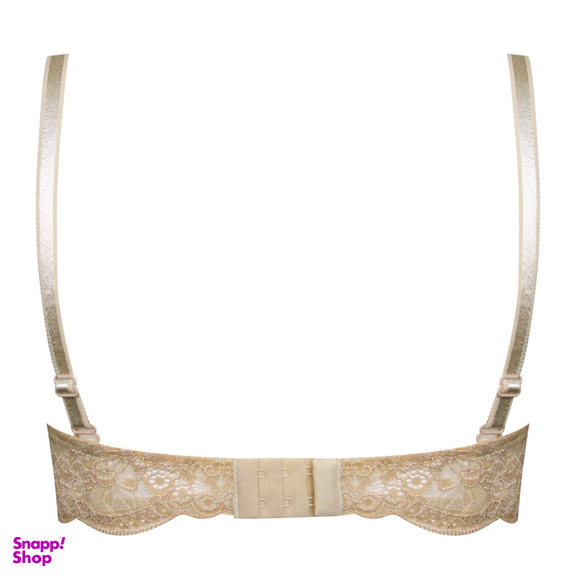 سوتین زنانه لین مدل فنردار کد 4680-513 رنگ کرم