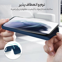 کاور گوشی موبایل سامورایی مدل YCADEN مناسب برای Galaxy S21 FE