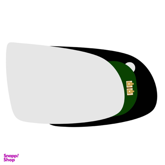 شیشه آینه جانبی راست خودرو کالانیکس مدل SHIS-SHAHINR-10951 مناسب شاهین به همراه قاب و چسب گرمکن دار