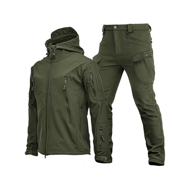ست کاپشن و شلوار 5.11 مدل تاکتیکال رنگ سبز