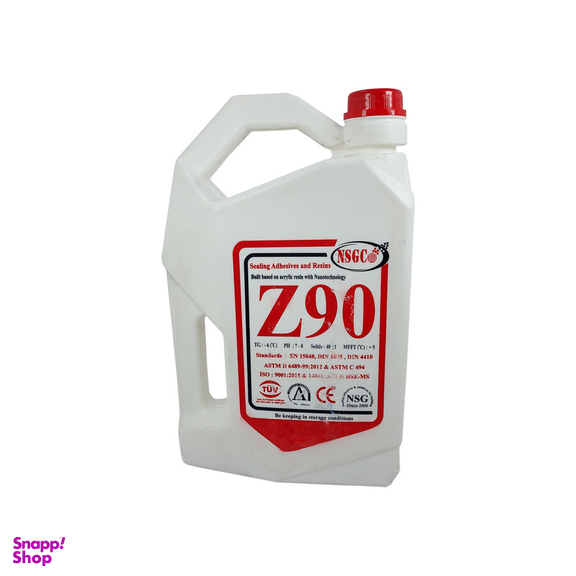 چسب آب بندی و رزین نما ان اس جی مدل Z90 حجم 4000 میلی لیتر