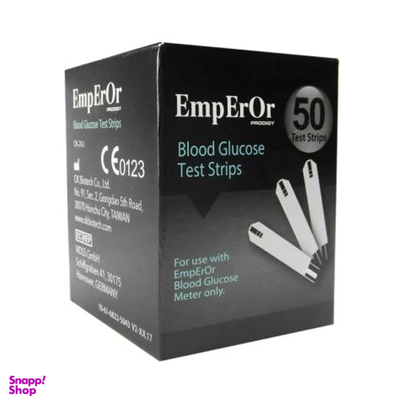 نوار تست قند خون امپرور بسته 50 عددی