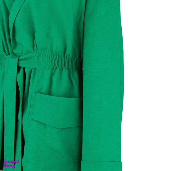 مانتو زنانه سرژه مدل 216618 رنگ سبز