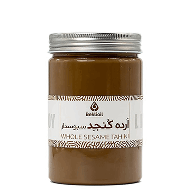 ارده کنجد سبوسدار بکلی وزن 500 گرم