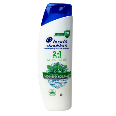 شامپو مو هد اند شولدرز مدل نعناع حجم 330 میلی لیتر