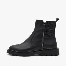 نیم بوت چرم طبیعی زنانه چرم تهران مدل P19M