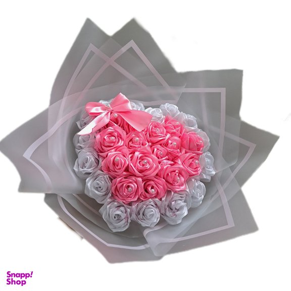 دسته گل رز عروس مدل مبینا