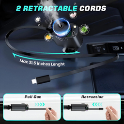 شارژر فندکی 5 کاره مدل استارلایت