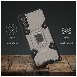 کاور مای کیس مدل harsh مناسب برای گوشی موبایل سامسونگ Galaxy S21 5G به همراه بند آویز