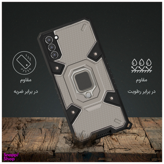 کاور مای کیس مدل harsh مناسب برای گوشی موبایل سامسونگ Galaxy S21 5G به همراه بند آویز
