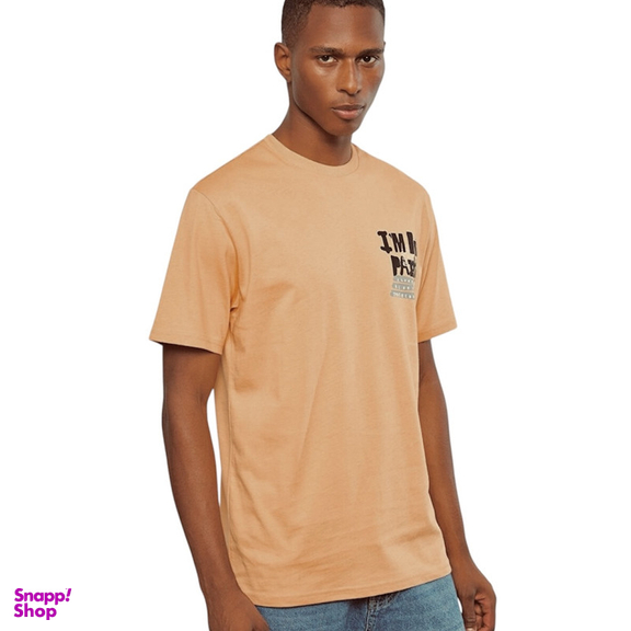 تیشرت آستین کوتاه مردانه ال سی وایکیکی مدل پشت دراگون