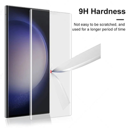 محافظ صفحه نمایش یووی لایت گرین لاین مدل 3D UV-GLASS مناسب برای گوشی موبایل سامسونگ Galaxy S23 Ultra