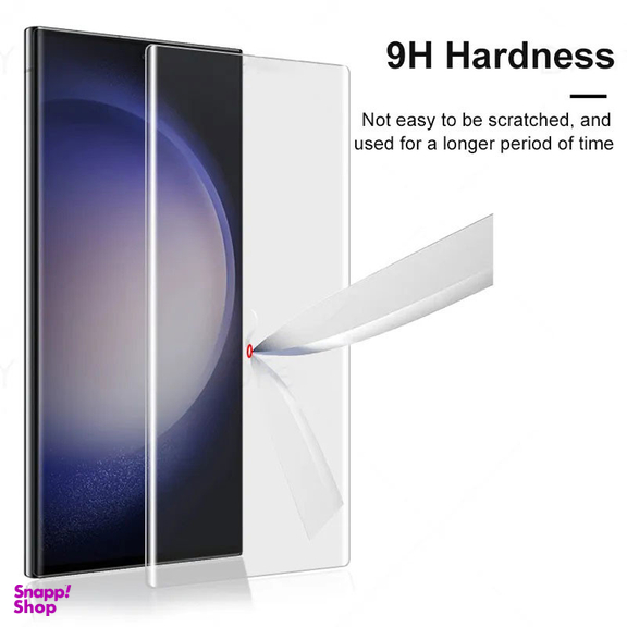 محافظ صفحه نمایش یووی لایت گرین لاین مدل 3D UV-GLASS مناسب برای گوشی موبایل سامسونگ Galaxy S23 Ultra