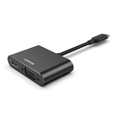 مبدل تصویر Type-C سه پورت لنوو مدل 36004205
