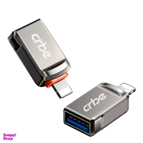 مبدل OTG USB به Lightning کربی مدل CR-W101