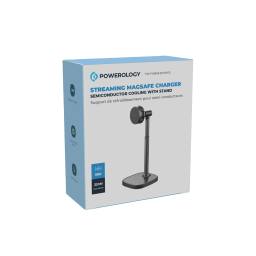 استند و شارژر مغناطیسی پاورولوژی مدل Streaming MagSafe Cooling With Stand