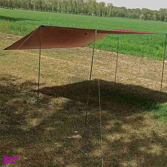 سایه بان سفری دانانیک مدل دو ستون فلزی کد SB104