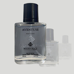 عطر جیبی وودی سنس مدل Aventuse حجم 30 میلی‌لیتر