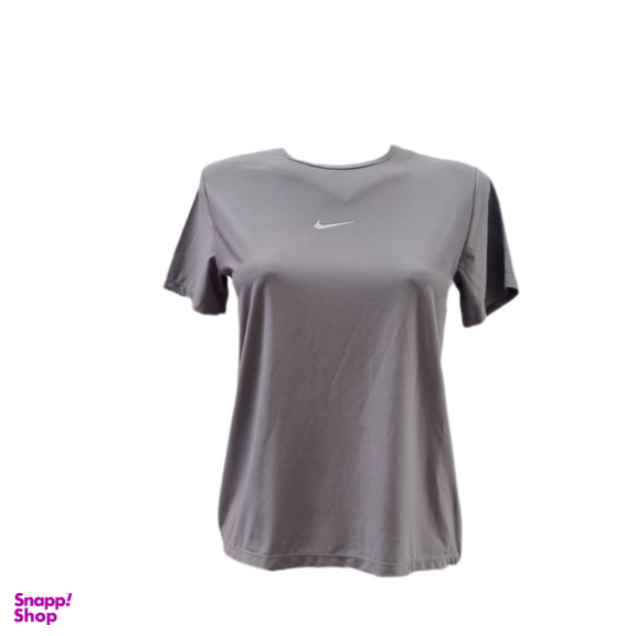 تیشرت ورزشی زنانه طرح نایک کد G11 رنگ خاکستری