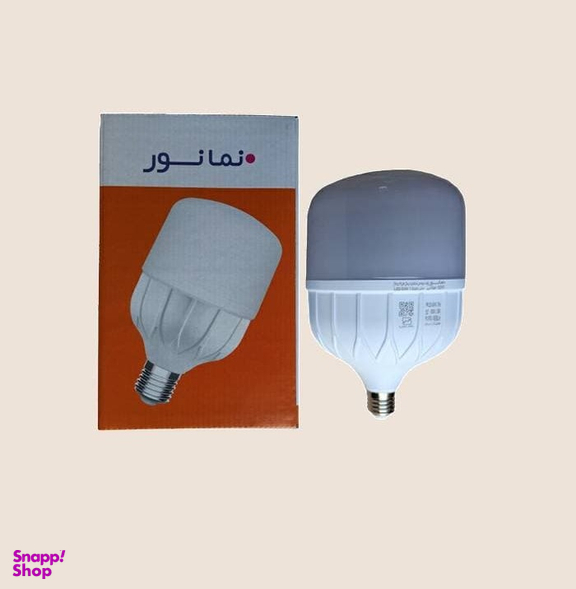 لامپ 20 وات نمانور مدل استوانه T80 پایه 27