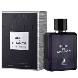 ادو پرفیوم مردانه الحمبرا مدل Blue De Chance حجم 100 میلی‌ لیتر