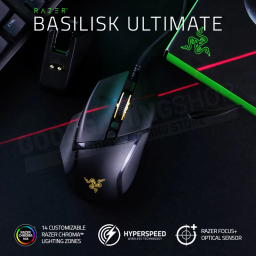 موس بی سیم گیمینگ ریزر مدل BASILISK ULTIMATE