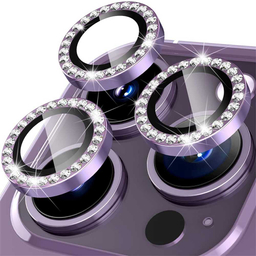 محافظ لنز دوربین بوف مدل Diamond-Luxury مناسب برای گوشی موبایل اپل iphone 14 Pro Max / 14 Pro