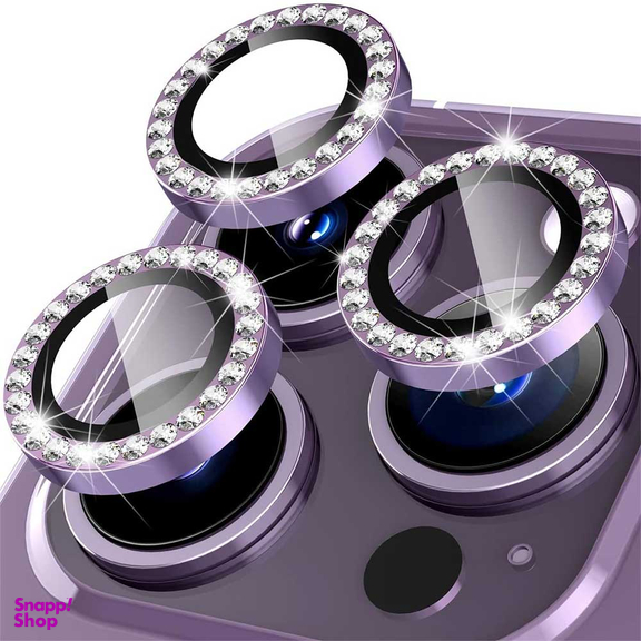 محافظ لنز دوربین بوف مدل Diamond-Luxury مناسب برای گوشی موبایل اپل iphone 14 Pro Max / 14 Pro