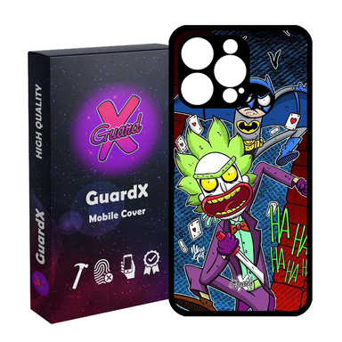 کاور گوشی موبایل گارد ایکس طرح Rick and Morty مدل Glass10154 مناسب برای اپل iPhone 15 Pro Max