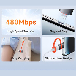 مبدل USB به لایتنینگ مک دودو مدل OT-260