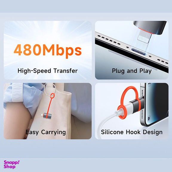 مبدل USB به لایتنینگ مک دودو مدل OT-260