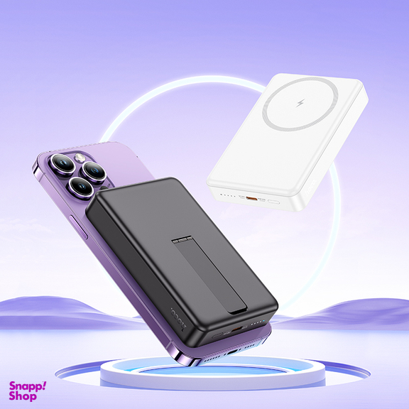 پاوربانک مغناطیسی 20 وات هوکو مدل J125A ظرفیت 10000 میلی آمپر ساعت