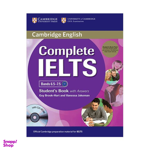 کتاب زبان Cambridge English Complete Ielts C1 همراه با کتاب کار و CD انتشارات کمبریج