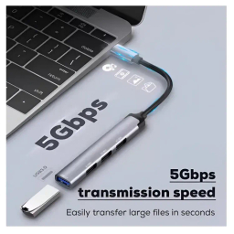 هاب USB Type-C الدینیو مدل DS-34UY