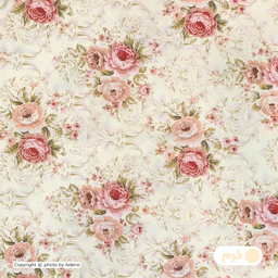 کاور لحاف آدنو مدل گلزار کد CH49 دونفره سایز 220x240 سانتی متر