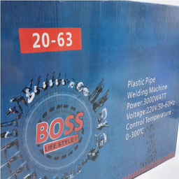 دستگاه جوش لوله پلیمری باس مدل 20_63 مجموعه 13 عددی