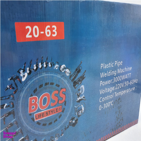 دستگاه جوش لوله پلیمری باس مدل 20_63 مجموعه 13 عددی