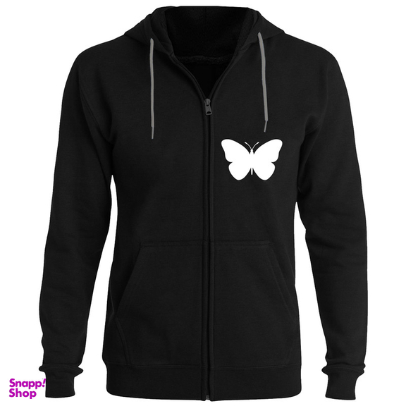 سویشرت دخترانه مدل  پروانه F11 رنگ مشکی