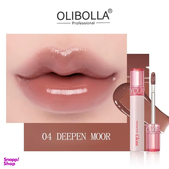 رژ لب مایع اولیبولا مدل Glossing Color کد 04