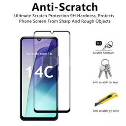 محافظ صفحه نمایش گوشی موبایل مدل AntiStatic.ESD کینگ پاور مناسب شیائومی Redmi 14C