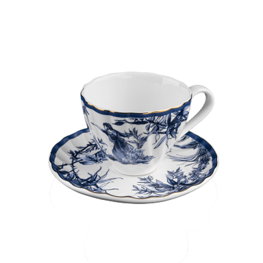 ست فنجان و نعلبکی گلد کیش طرح لاریسا کد GK701108-4