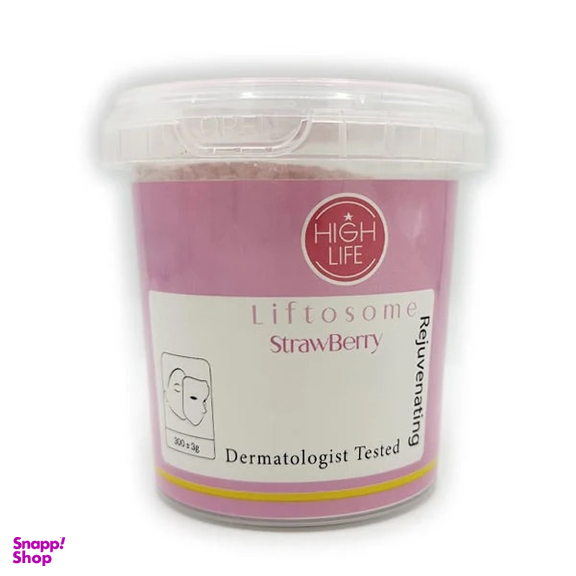 ماسک گچی هایلایف مدل توت فرنگی وزن 300 گرم